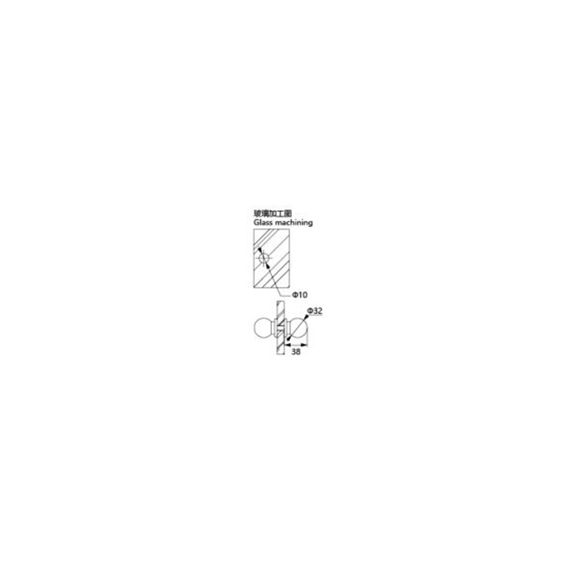 Glass Door Knob KN921