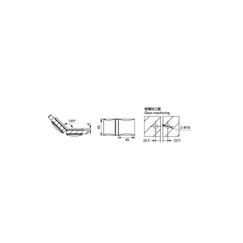 Glass Clamps 4158