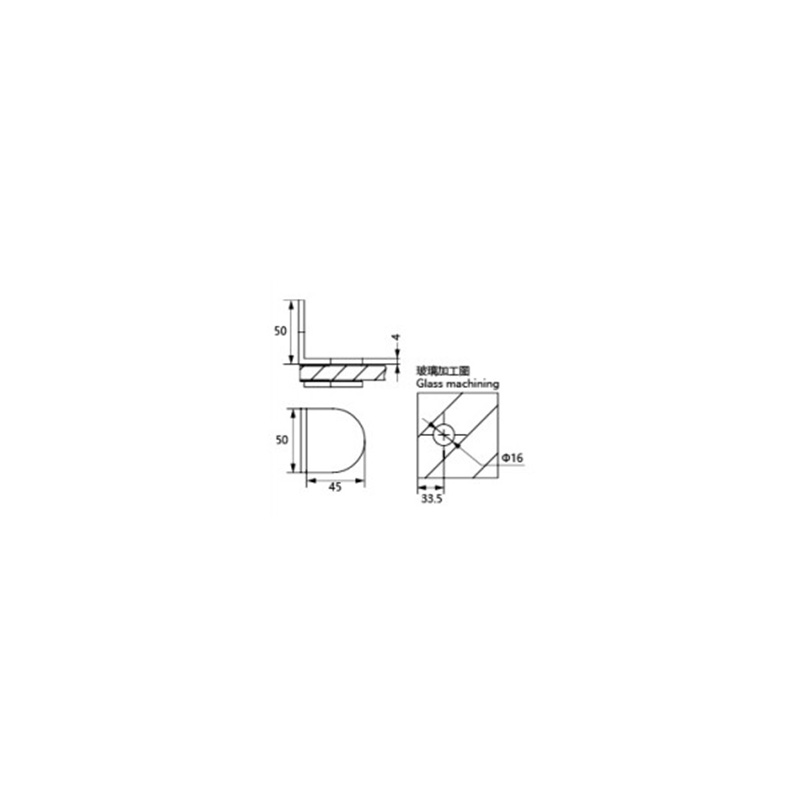 Glass Clamps 4133