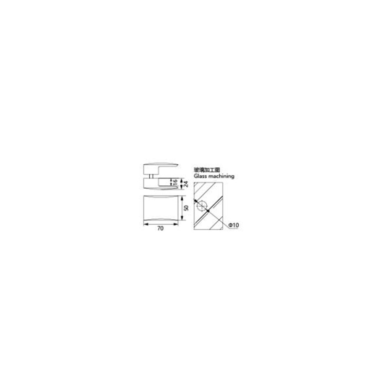 Glass Door Knob KN910