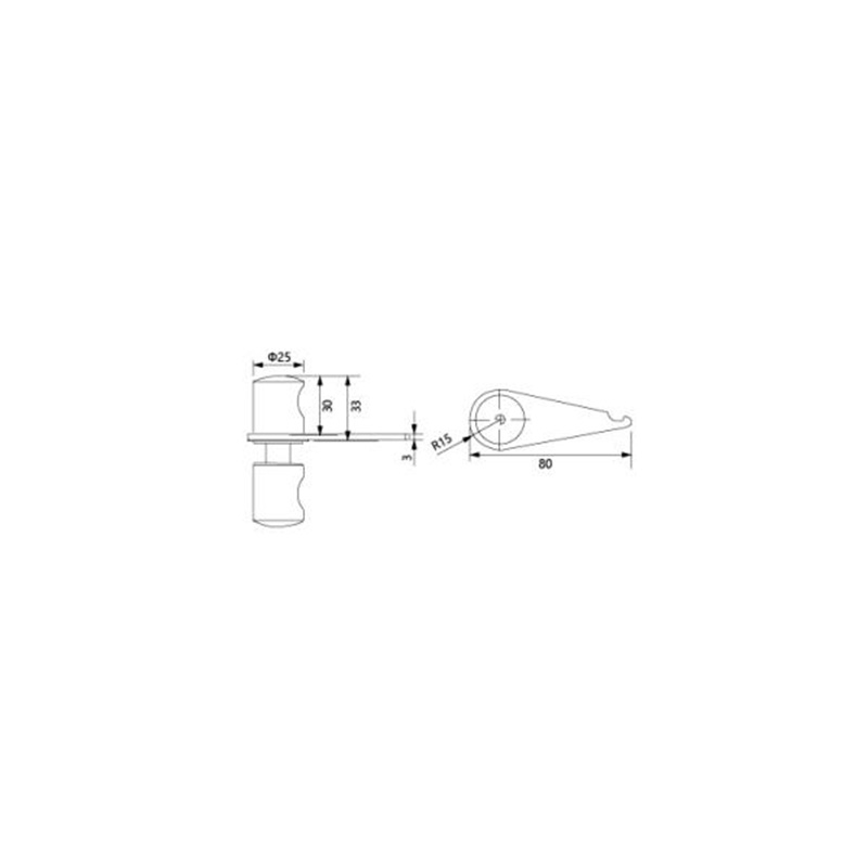 Glass Door Lock LOCK02-1