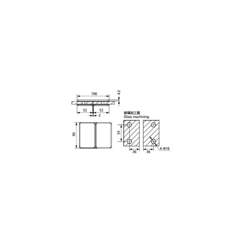 Glass Clamps 5124
