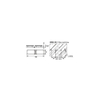 Glass Shower Door Hinge P4306