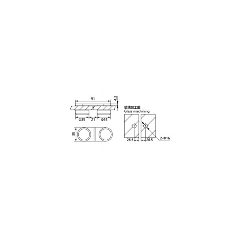 Glass Clamps 4150-180
