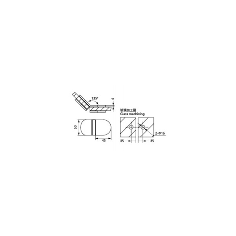 Glass Clamps 4134